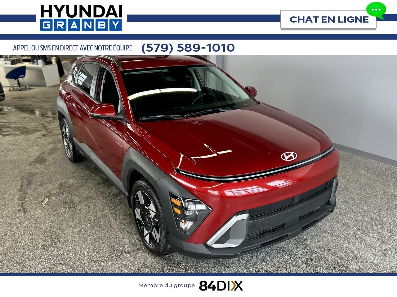 Hyundai Kona 2025 Rouge Granby - photo #1