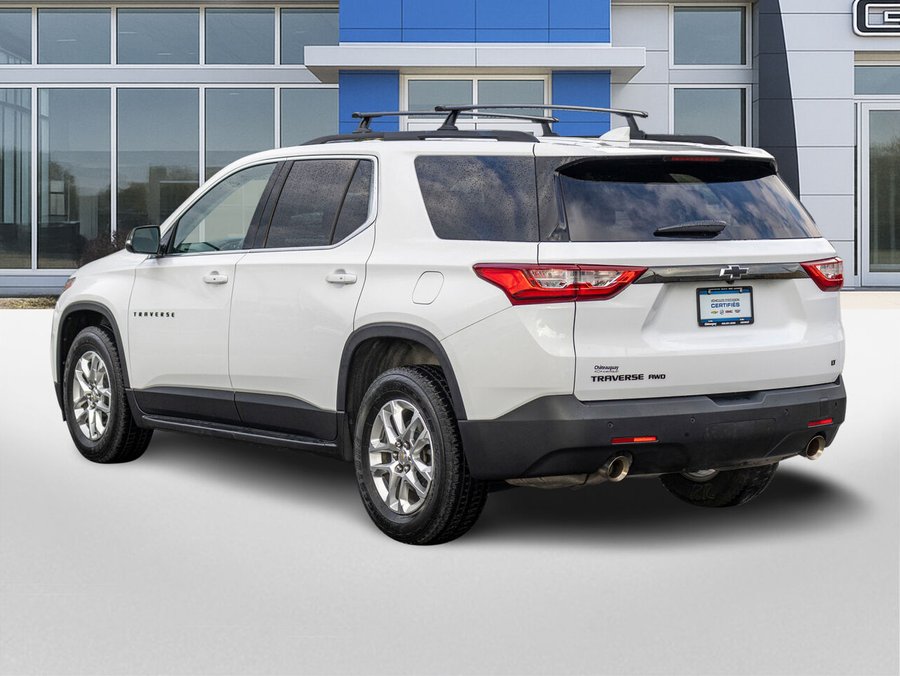 Chevrolet Traverse LT tissu 4 portes TI avec 1LT 2019 Blanc