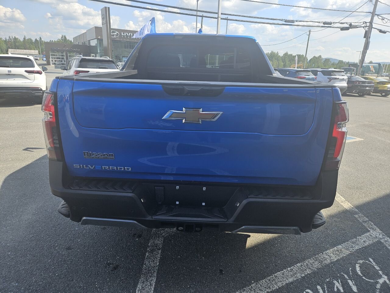 Chevrolet Silverado EV LT à autonomie prolongée à cabine multiplace e4RM 2025 Bleu Thetford Mines - photo #3
