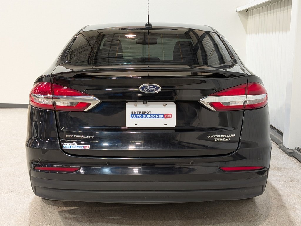 Ford Fusion Energi Titanium FWD 2020 Noir Val-David - photo #5