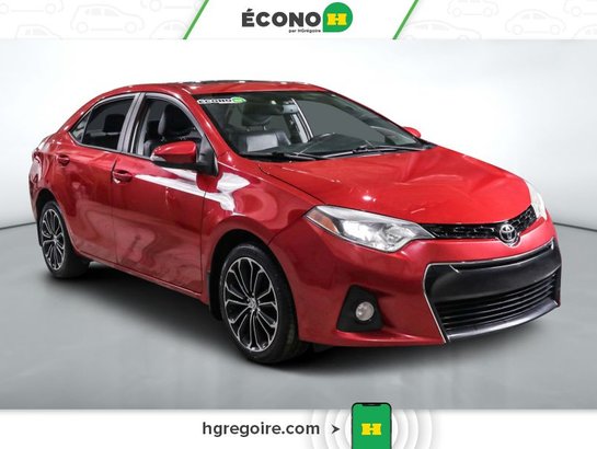 Toyota Corolla 2016 2016 Rouge