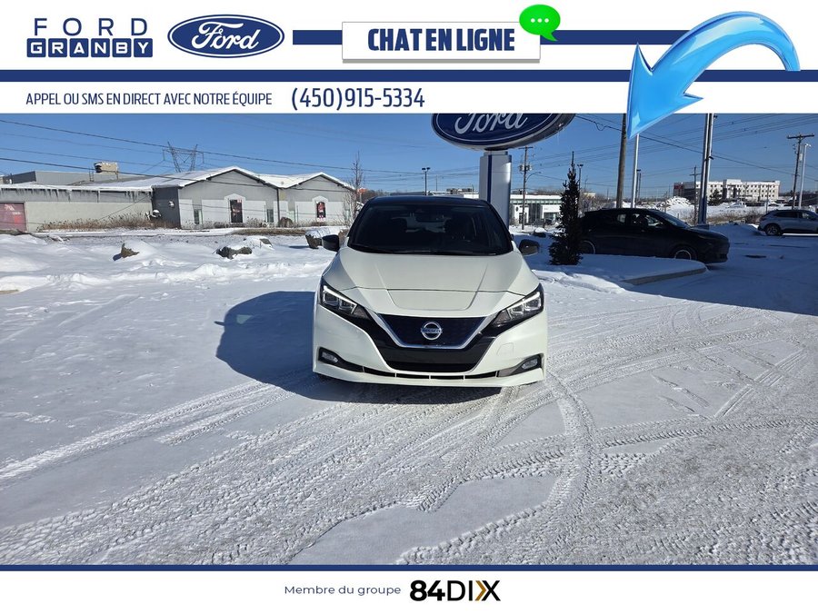 Nissan LEAF SV 2019 Blanc