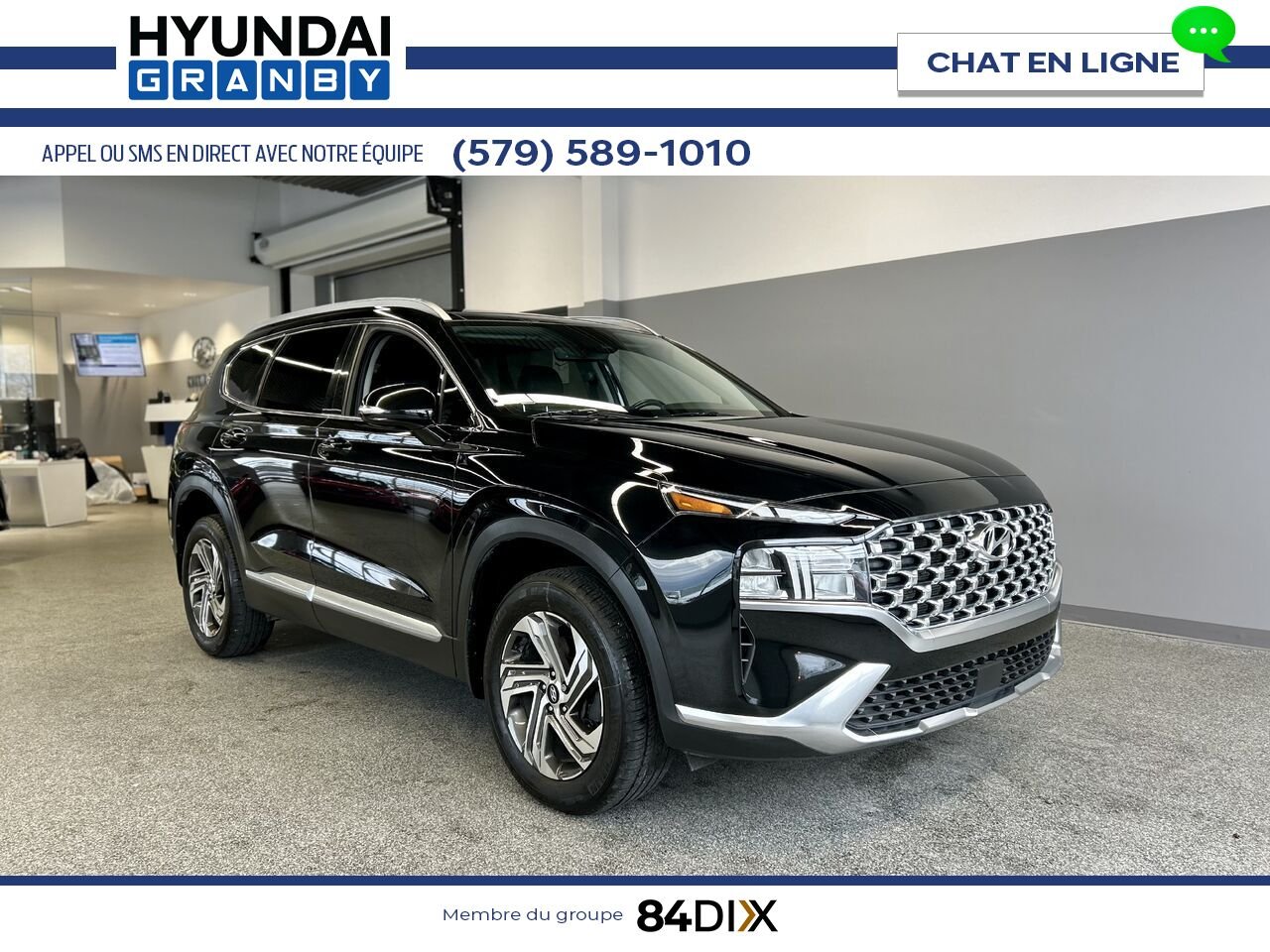 Hyundai Santa Fe 2022 Noir Granby - photo #0
