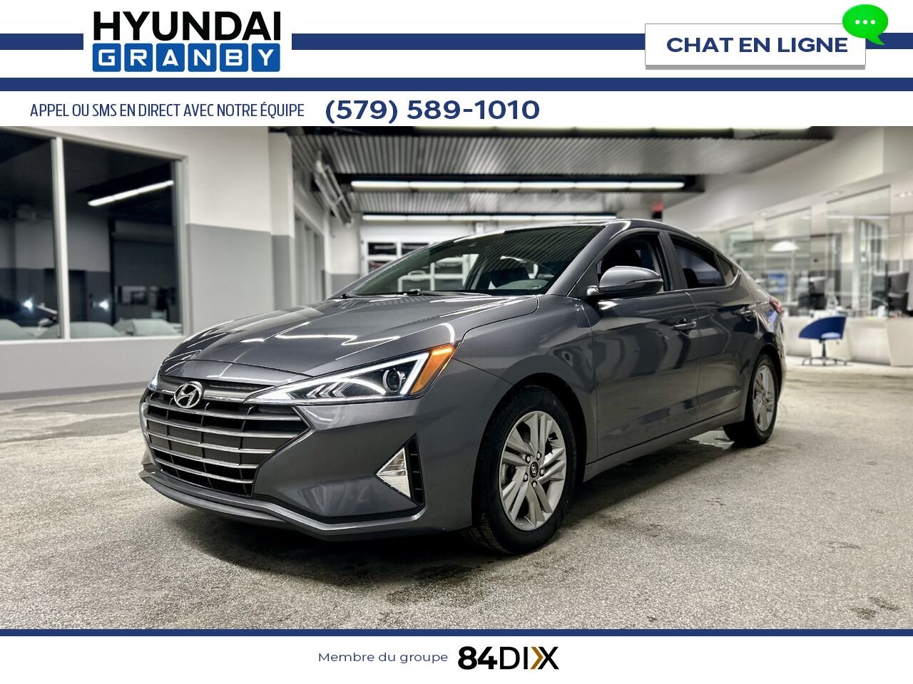 Hyundai Elantra 2020 Gris Granby - photo #4