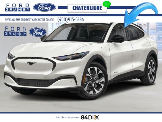 2026 Ford Mustang Mach-E Star White Metallic Tri-Coat