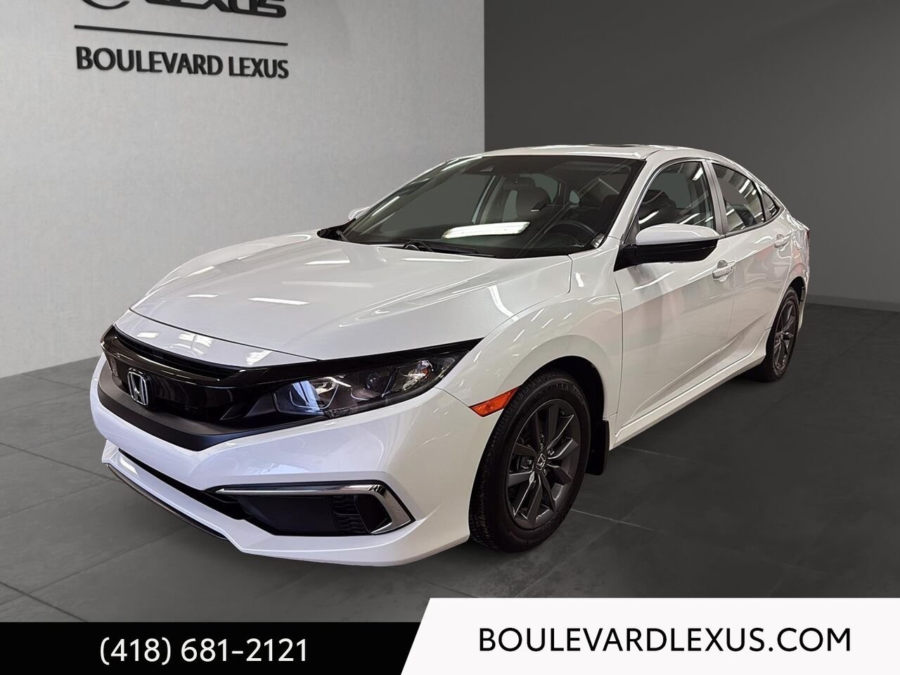 Honda Civic 601157A 2020 Blanc Québec - photo #0