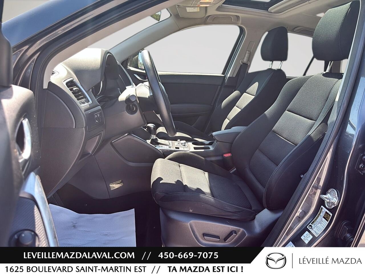 Mazda CX-5 GS 4 portes à traction avant, boîte automatique 2016 Bleu Laval - photo #9
