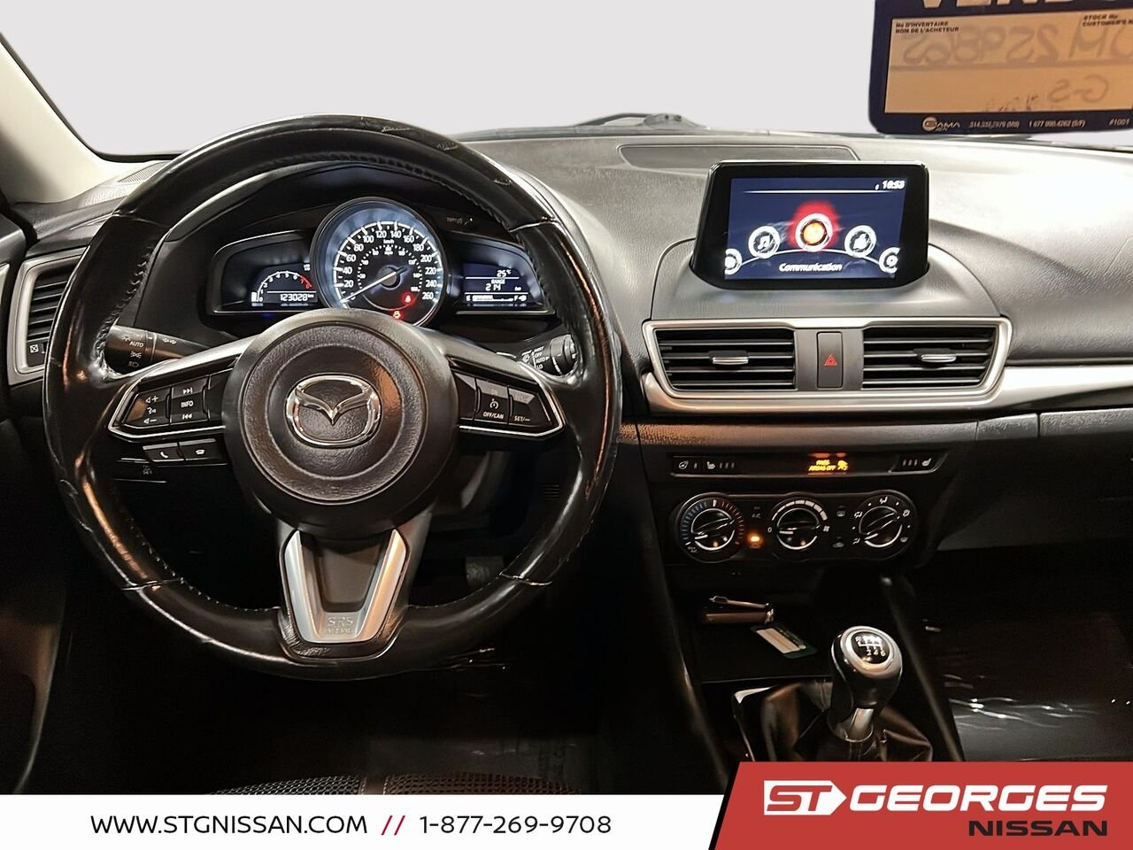 Mazda Mazda3 Sport 2018 Bleu Saint-Georges - photo #13