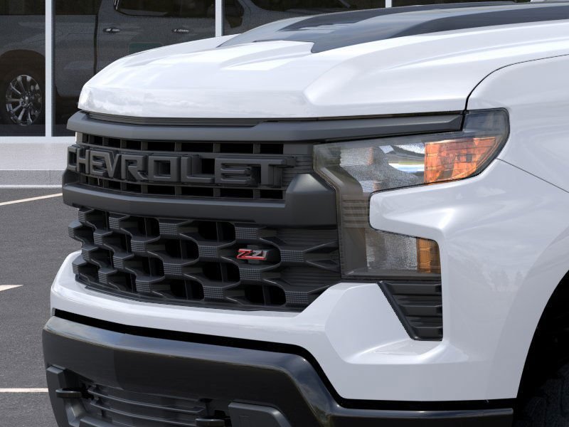 2026 CHEVROLET Silverado 1500 Custom Trail Boss cabine multiplace 4RM 157 po Summit White Gatineau - photo #12