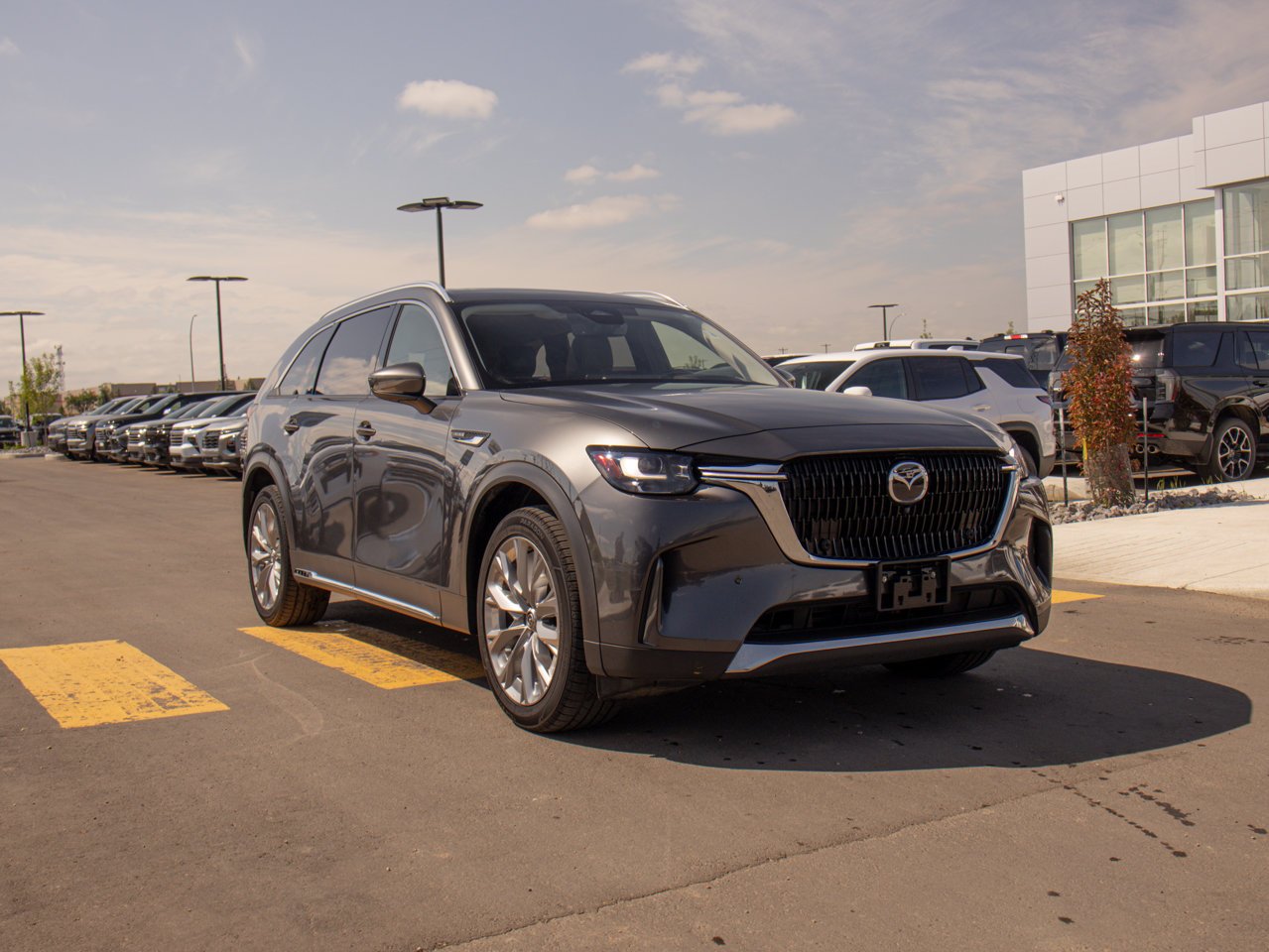 2025 Mazda CX-90 MHEV GT AWD Grey Sherwood Park - photo #13