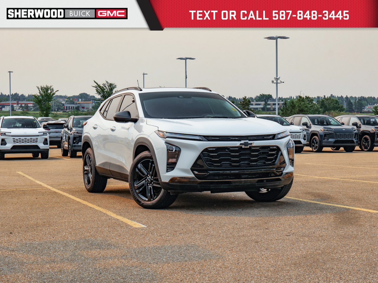2025 Chevrolet Trax FWD 4dr ACTIV White Sherwood Park - photo #0