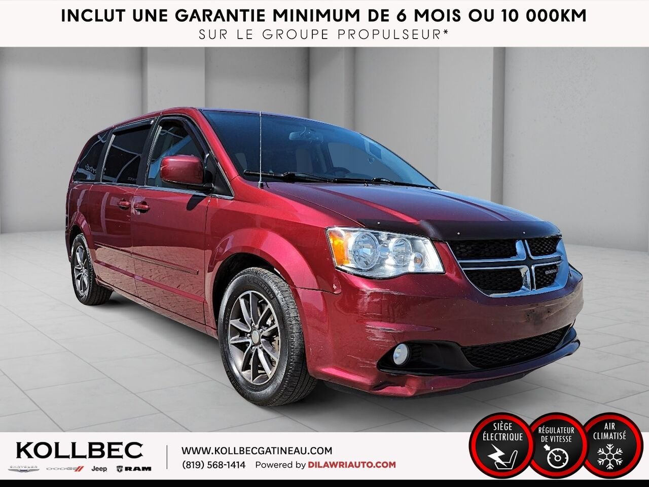 2017 DODGE GRAND CARAVAN SXT Premium Plus Red Ottawa & Gatineau - photo #12