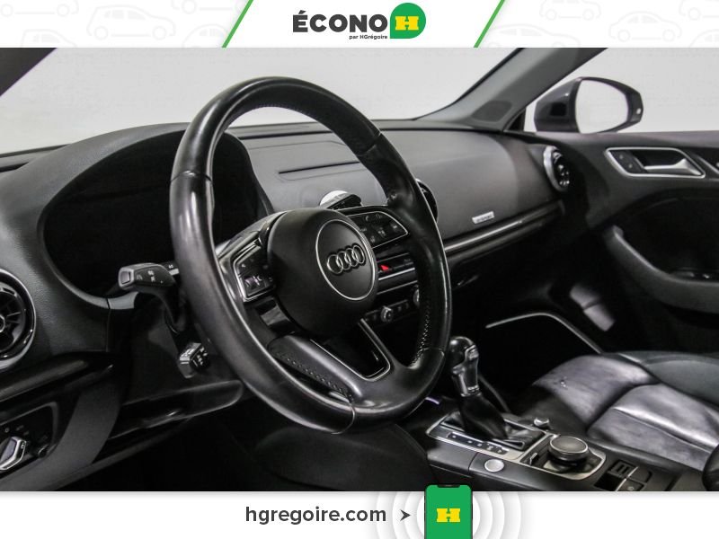 Audi A3 722984A | E-TRON A/C CUIR GR ELECT MAGS 2017 Gris Laval - photo #9