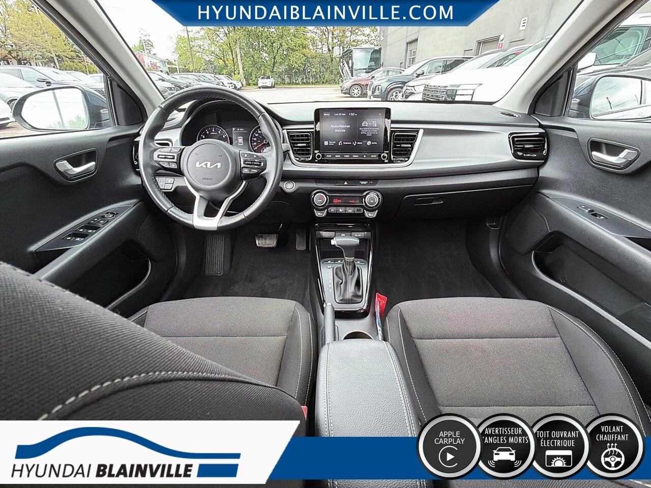 Kia Rio 5 portes 2023 Bleu Blainville - photo #21