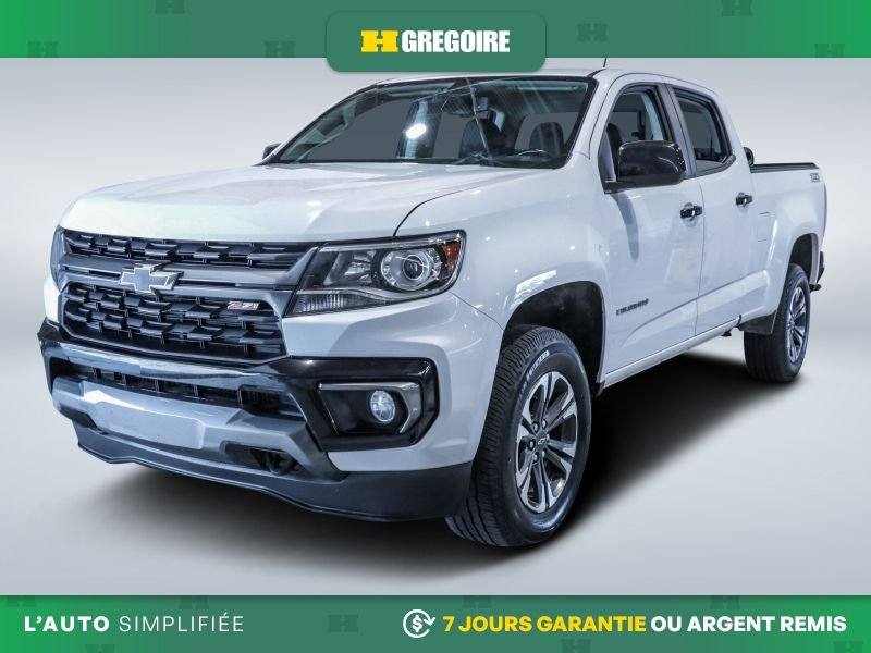 Chevrolet Colorado 821345A | 4WD Z71 AUTO AC CUIR MAGS CAM RECULE BLUETOOTH 2022 Blanc Laval - photo #2