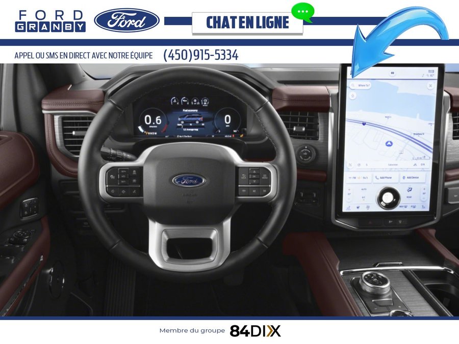 Ford Expedition Limited Max 4x4 2022 Noir agate