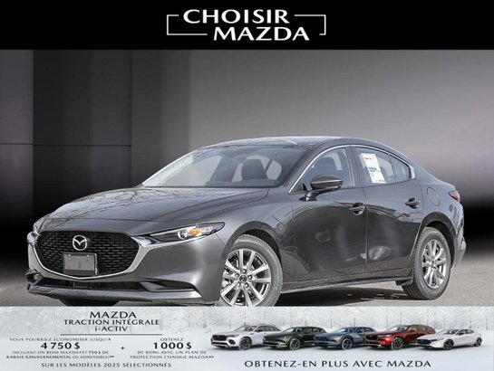 2025 Mazda Mazda3 2025 Machine Grey Metallic