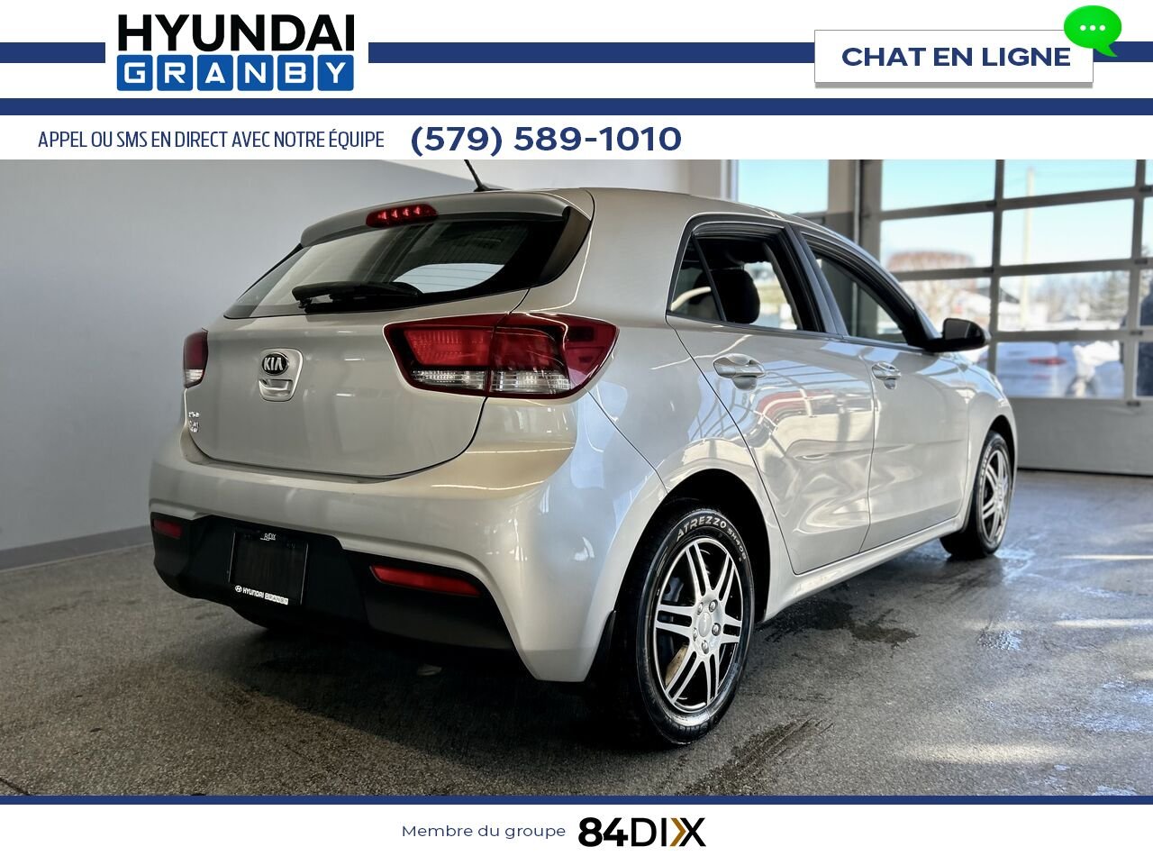 Kia Rio 5 portes 2018 Gris Granby - photo #7