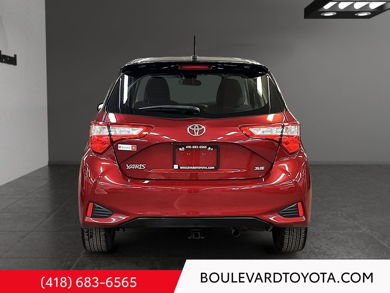 Toyota Yaris Hatchback 99885A-119 | SE 2019 Rouge Québec - photo #4