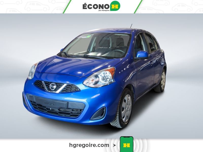 Nissan MICRA 821221 | SV AUTO A/C GR ÉLECT BLUETOOTH 2017 Bleu Laval - photo #2