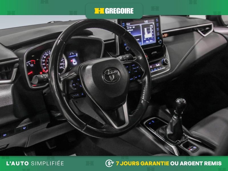 Toyota Corolla 821695 | SE MANUEL A/C NAV GR ELECT MAGS CAM RECUL BLUETOO 2021 Noir Laval - photo #11