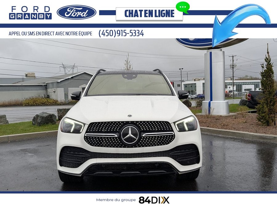 Mercedes-Benz GLE 450 4MATIC, CUIR, TOIT GLE 450 4MATIC, CUIR, TOIT 2022 Blanc