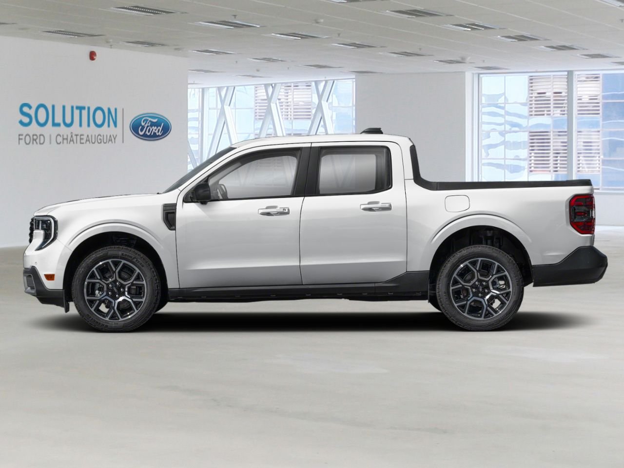 Ford Maverick LARIAT CABINE SUPERCREW TI 2026 Blanc sidéral métallisé Châteauguay - photo #2