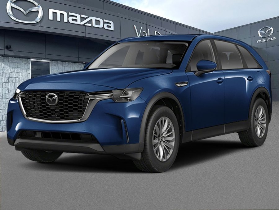 Mazda CX-90 hybride rechargeable GS TI, COMMANDE AUDIO AU VOLANT, VOLANT CHAUFFANT 2026 Bleu