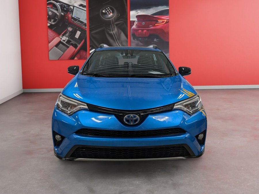 Toyota RAV4 Hybride 2017 2017 Bleu orage électrique