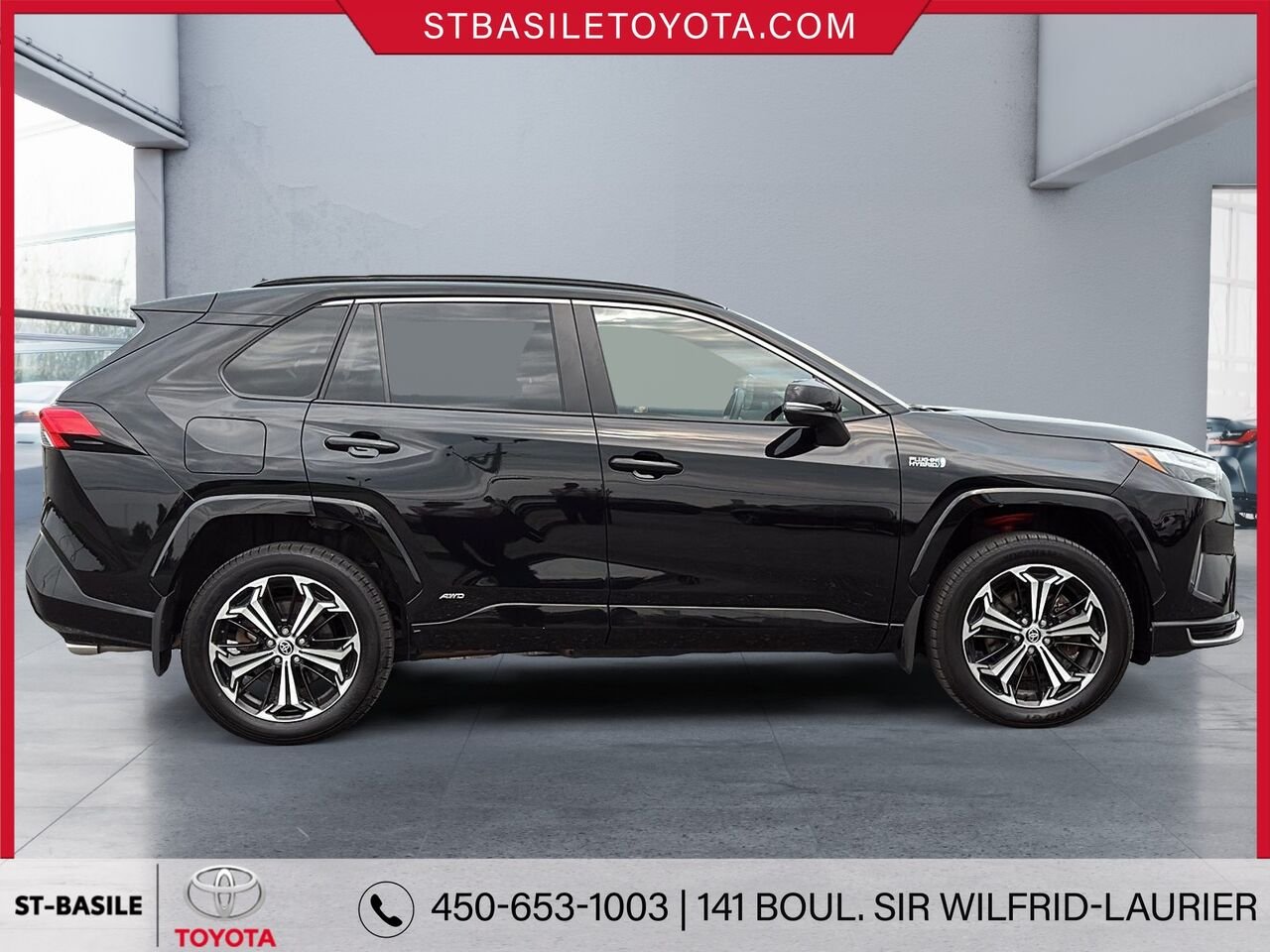 2024 TOYOTA RAV4 PRIME Black Saint-Basile-le-Grand - photo #2