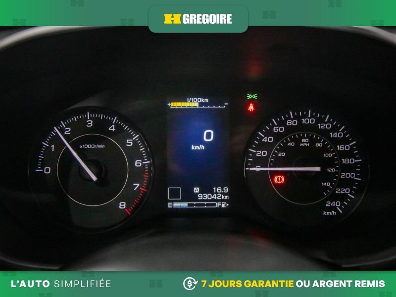 Subaru Impreza 729402 | Touring AWD A/C GR ELECT MAGS CAM RECUL BLUETOOTH 2019 Gris Laval - photo #16