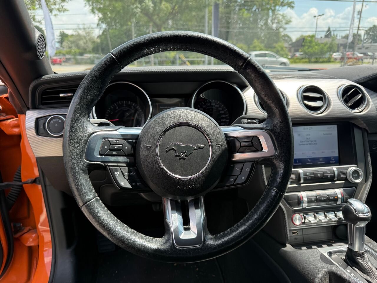 2020 Ford Mustang EcoBoost décapotable Orange Châteauguay - photo #11