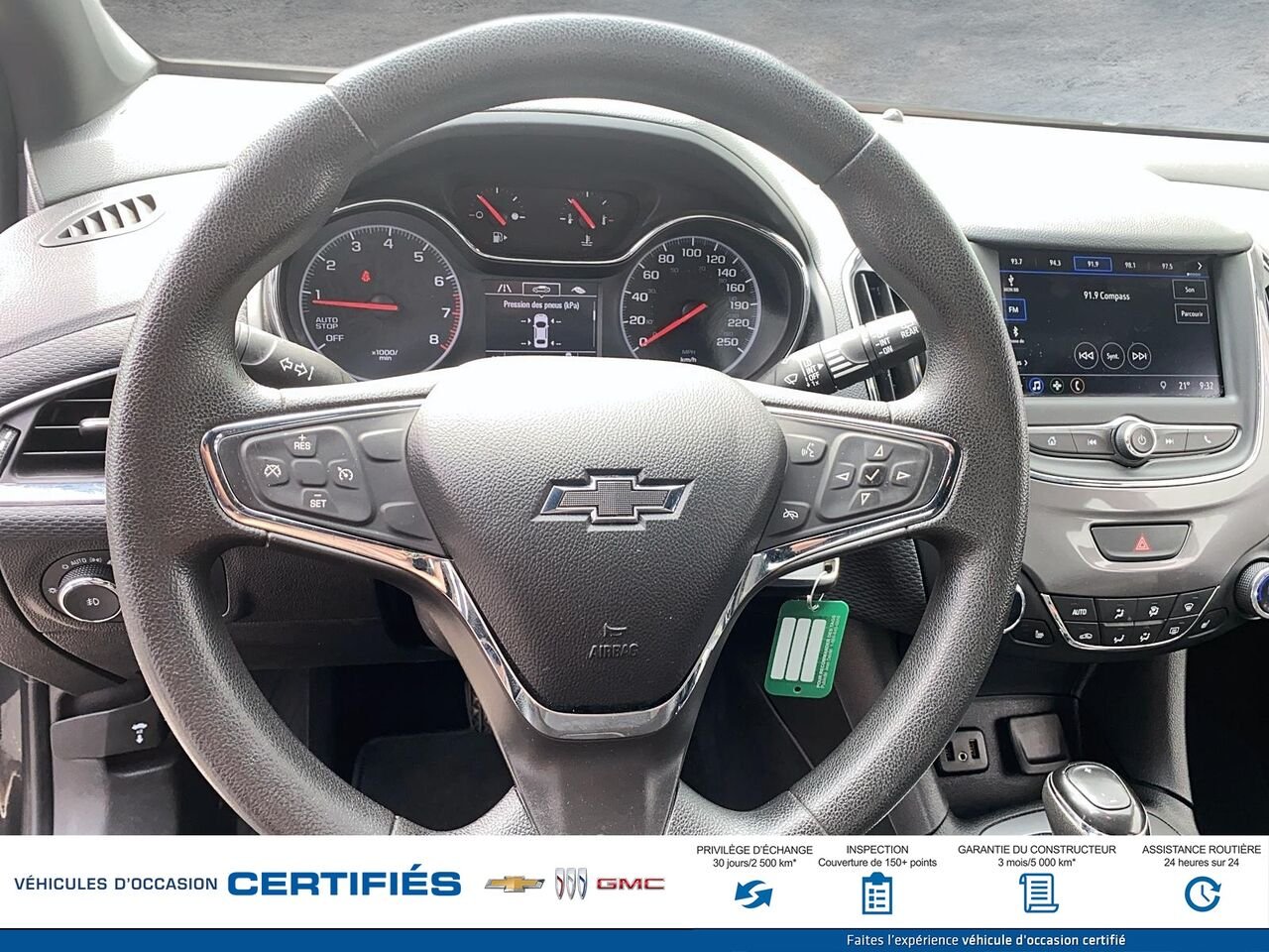 CHEVROLET CRUZE LT LT à hayon 4 portes 2019 Gris Montmagny - photo #10