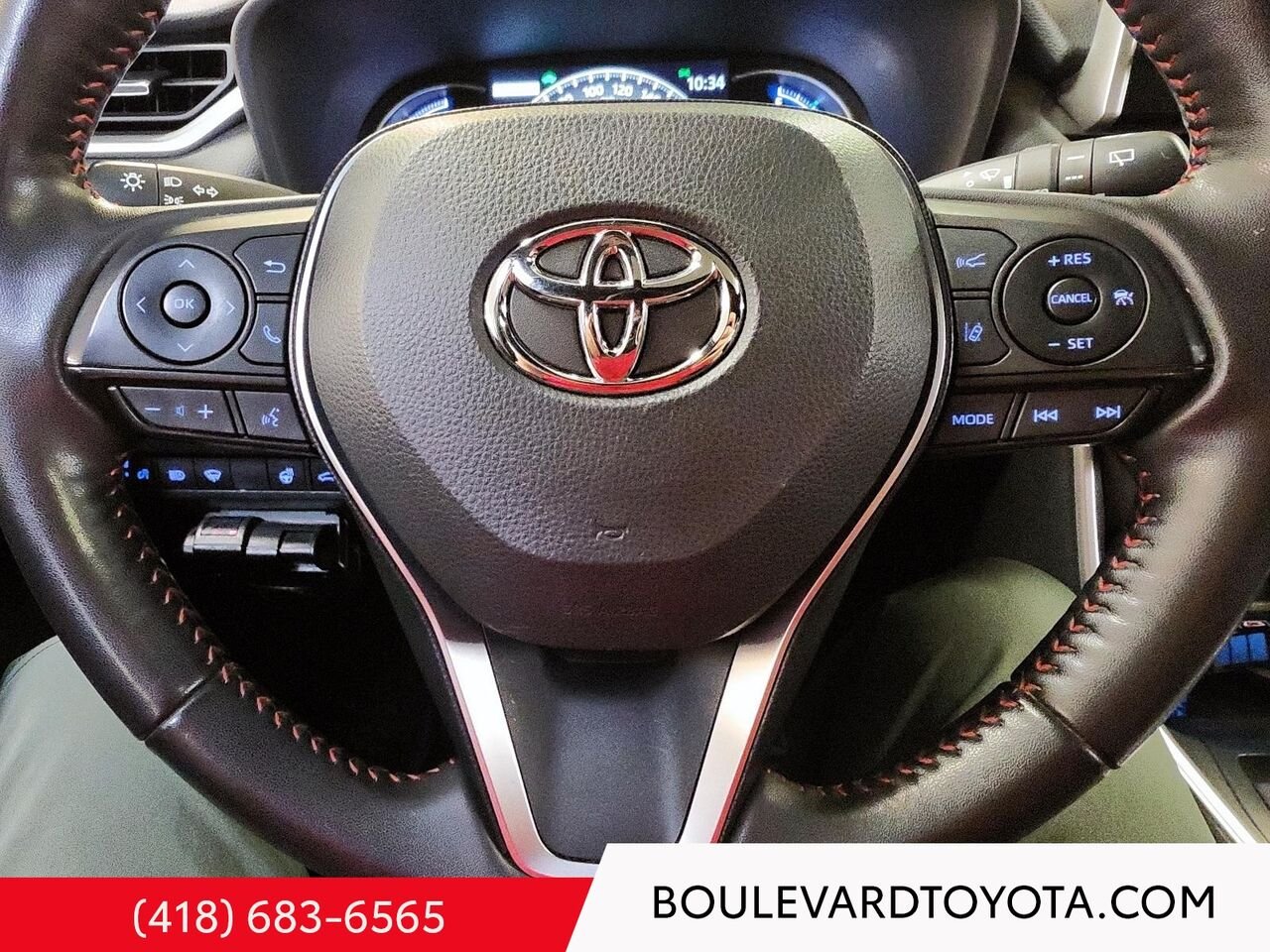 2022 Toyota RAV4 Prime 99744A-40 | XSE, HYBRIDE, AWD Silver Québec - photo #12