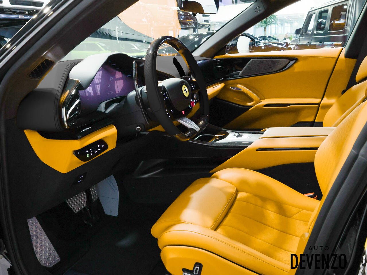Ferrari Purosangue V12 725HP *** FULL CAR SATIN PPF *** 2026 Noir Saint-Eustache - photo #13