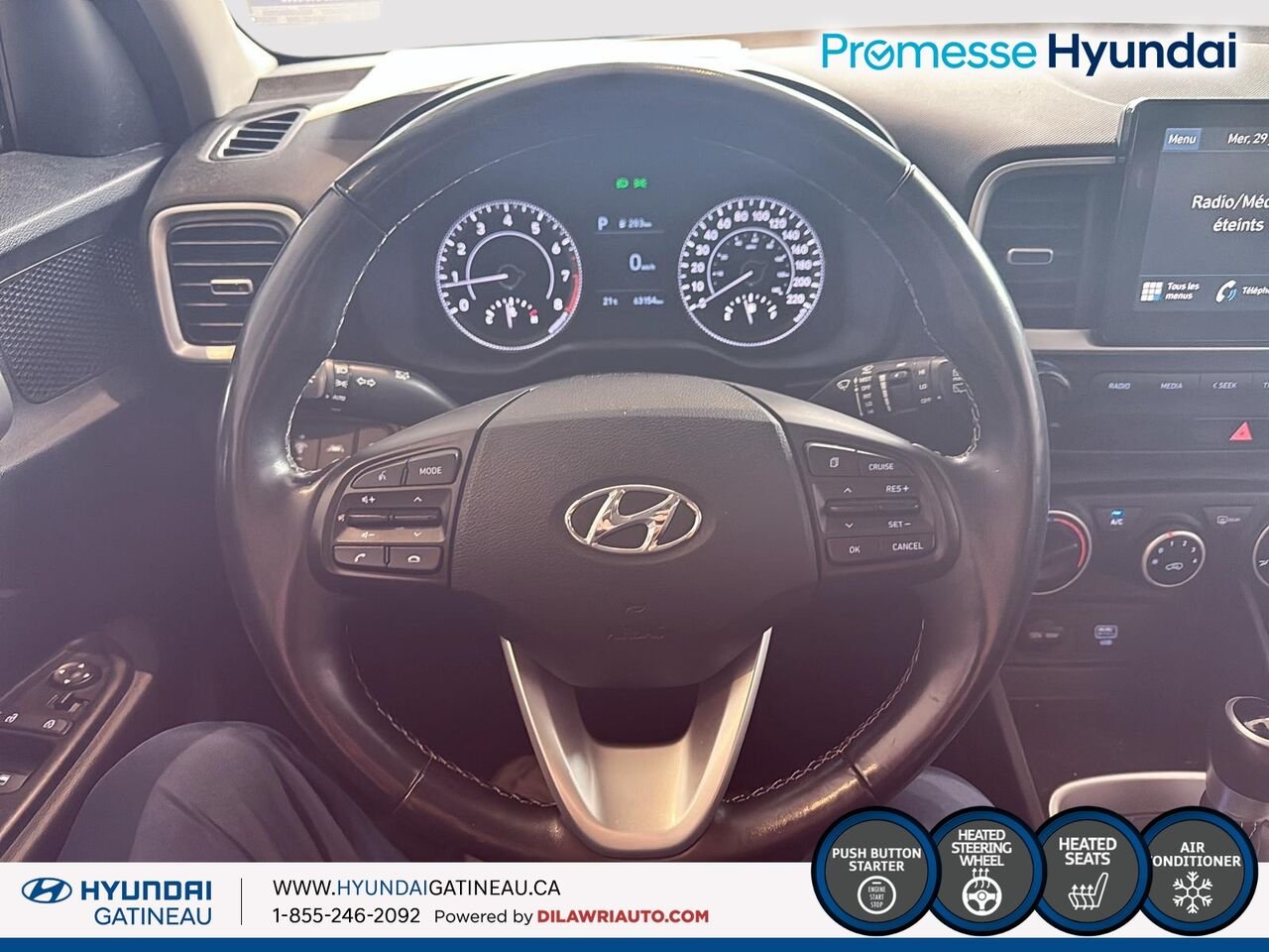 Hyundai Venue 2021 Rouge Gatineau - photo #9
