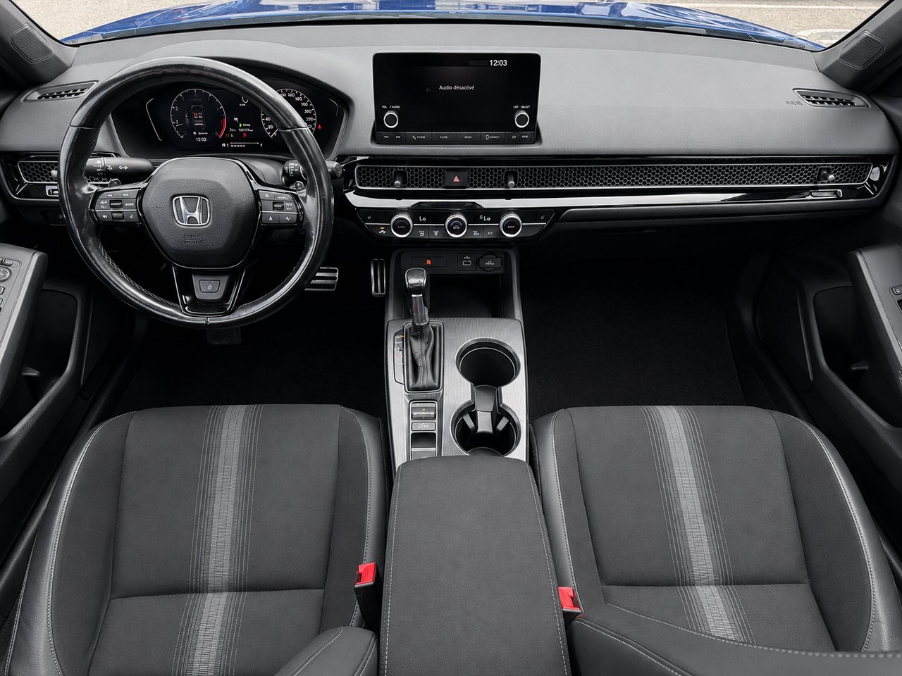Honda Civic Berline Sport 2022 Bleu Châteauguay - photo #7