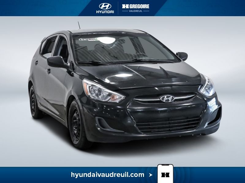 Hyundai Accent 2016 Noir Saint-Eustache - photo #0