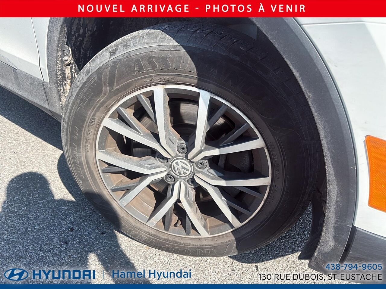 2019 Volkswagen Tiguan White Saint-Eustache - photo #1