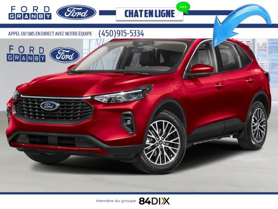 Ford Escape VHR TA 2025 Rouge vitesse métallisé teinté verni