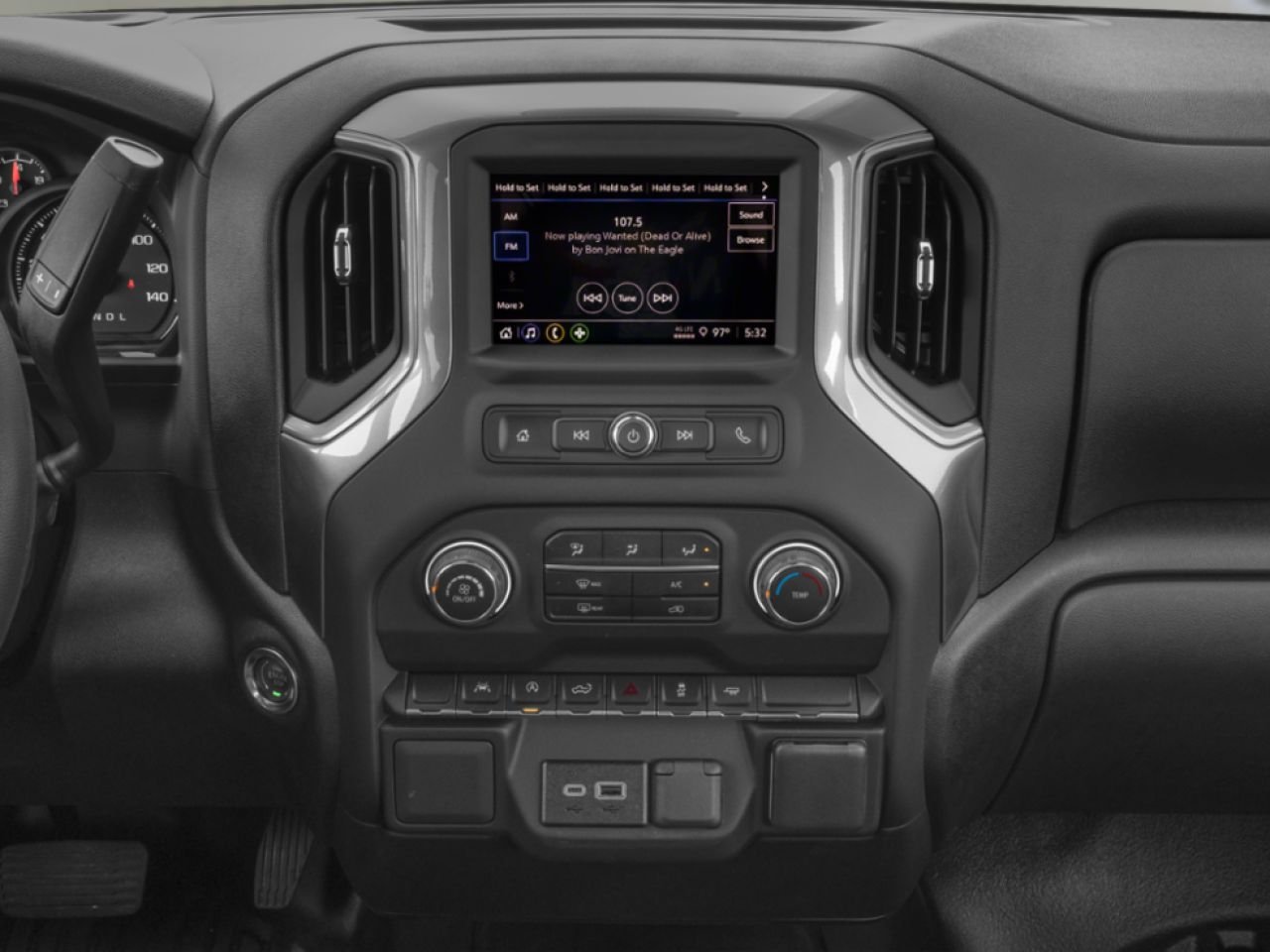 CHEVROLET Silverado 1500 Custom cabine multiplace 4RM 147 po 2026 Noir Amos - photo #5