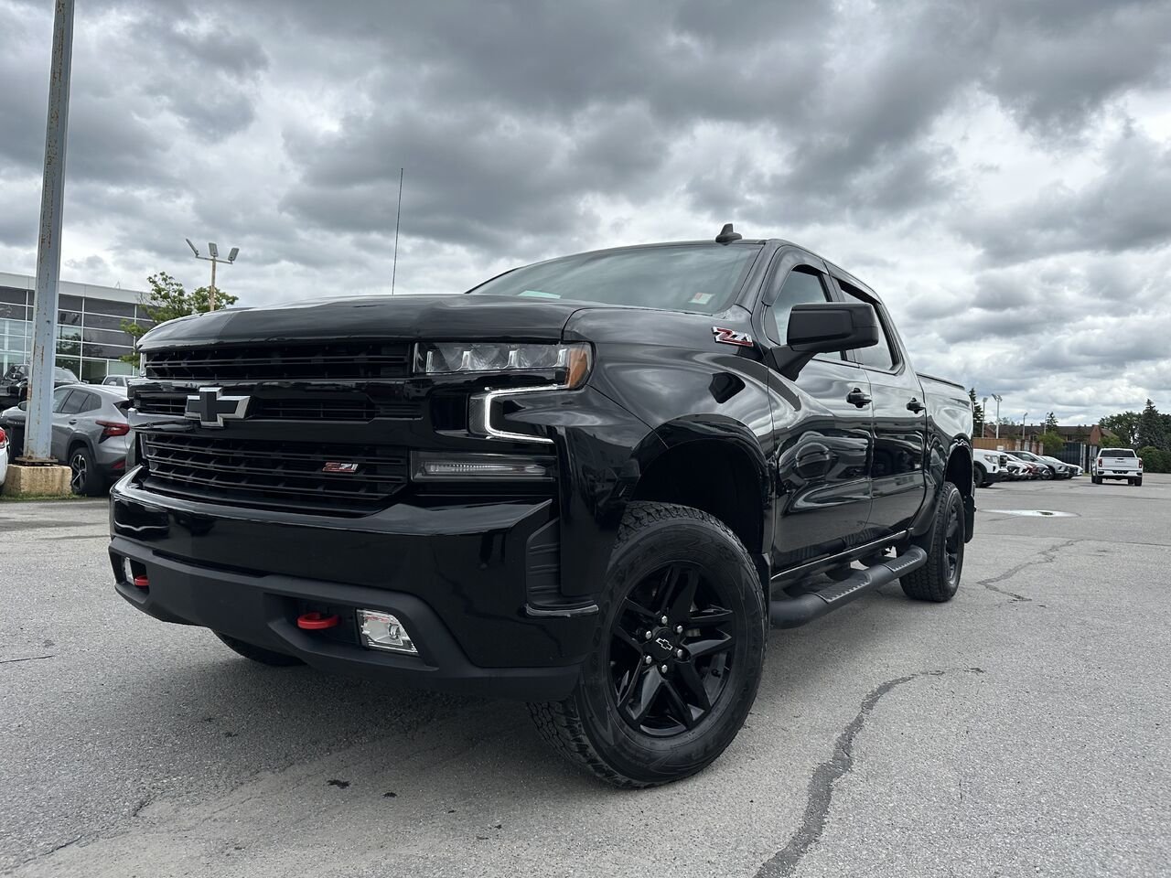 2022 CHEVROLET SILVERADO LTD K1500 LT TR LT Trail Boss cabine multiplace 4RM 147 po White Gatineau - photo #0