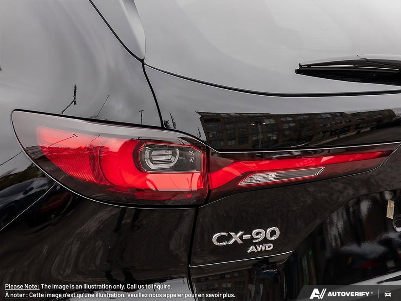 Mazda CX-90 hybride rechargeable JM3KKCHAXT1377071 2026 Noir de jais mica Mirabel - photo #10