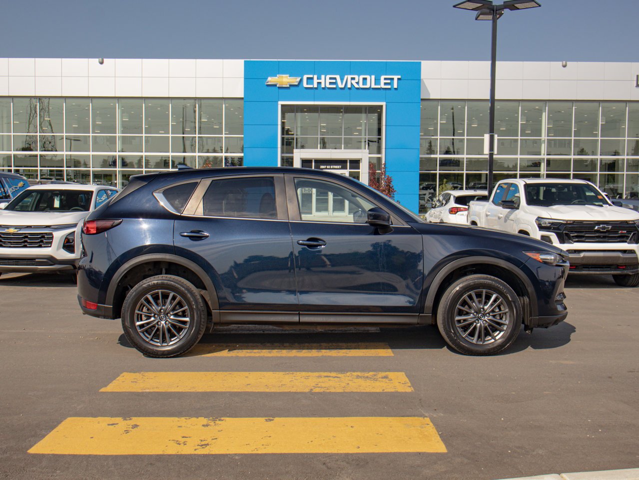 2021 Mazda CX-5 GS AWD Blue Sherwood Park - photo #12
