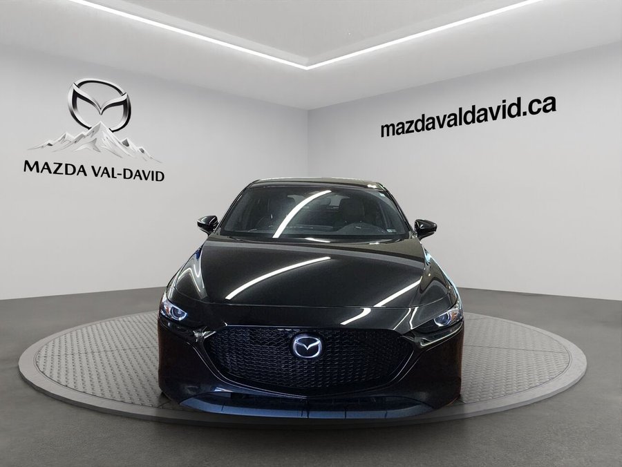 2024 Mazda Mazda3 Sport GS TA BA, VOLANT CHAUFFANT, TOIT OUVRANT, SIÈGES ÉLECTRIQUES Black
