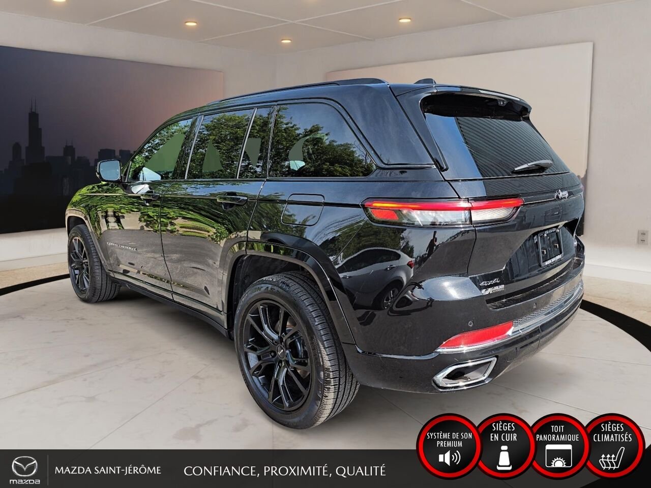 Jeep Grand Cherokee 2023 Noir Saint-Jérôme - photo #8