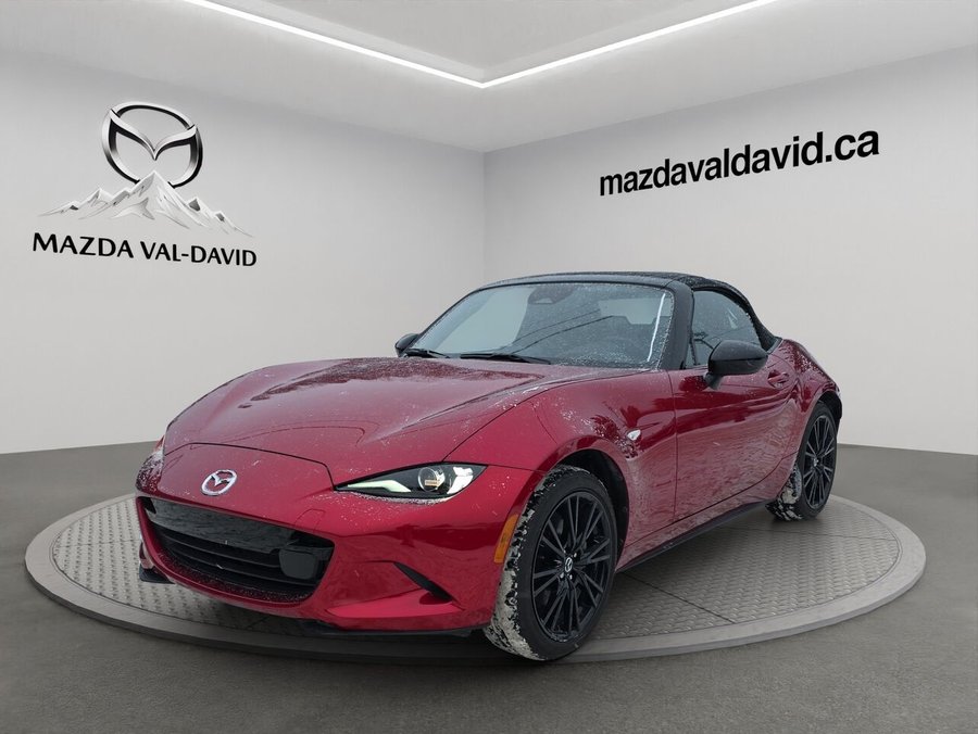 Mazda MX-5 GS-P Automatique, paddleshift, jamais accidenté, certifié 2024 Rouge