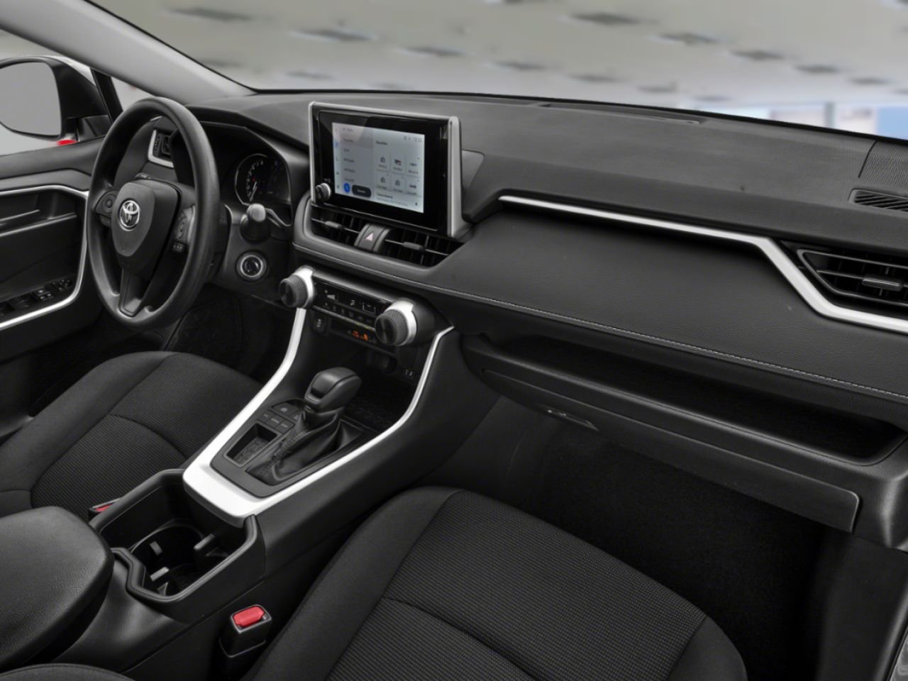 2023 Toyota RAV4 LE AWD / CLEAN CARFAX / HEATED SEATS / TOYOTA SAFETY SENSE / CARPLAY AND ANDROID AUTO Silver Mississauga - photo #8