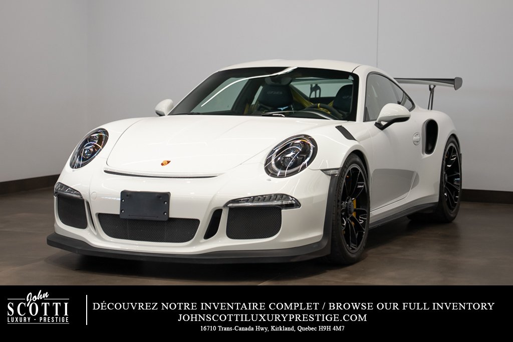 2016 Porsche 911 2dr Cpe GT3 RS White Kirkland - photo #0