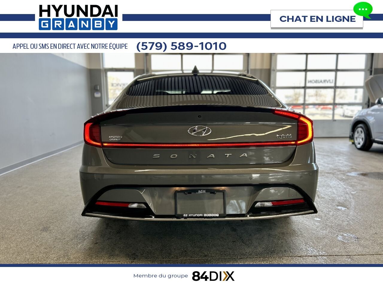 Hyundai Sonata Hybride 2023 Gris Granby - photo #6